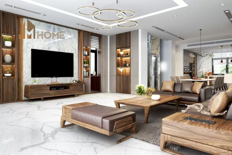 bố trí nội thất phòng khách đẹp