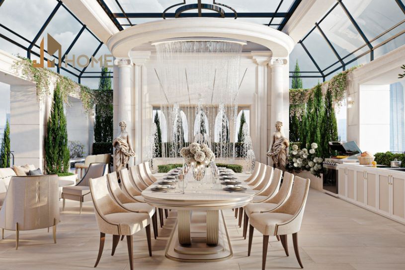 phong cách nội thất luxury