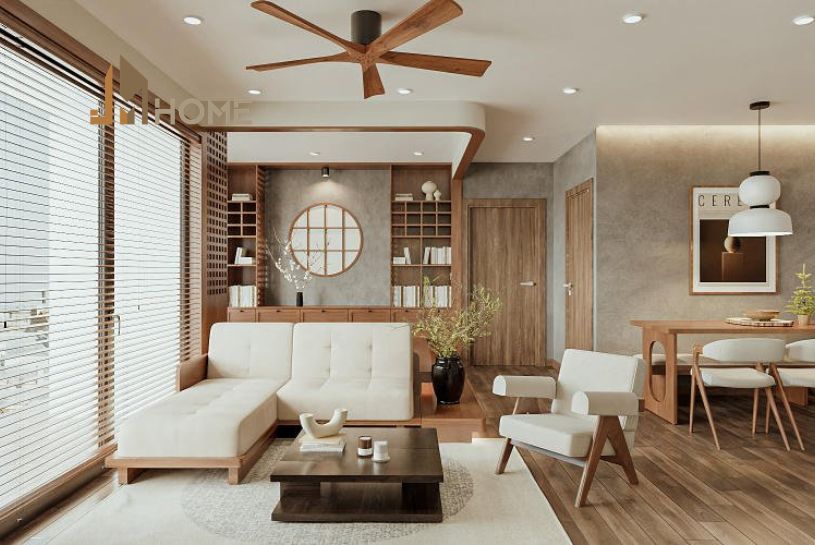 phong cách nội thất japandi