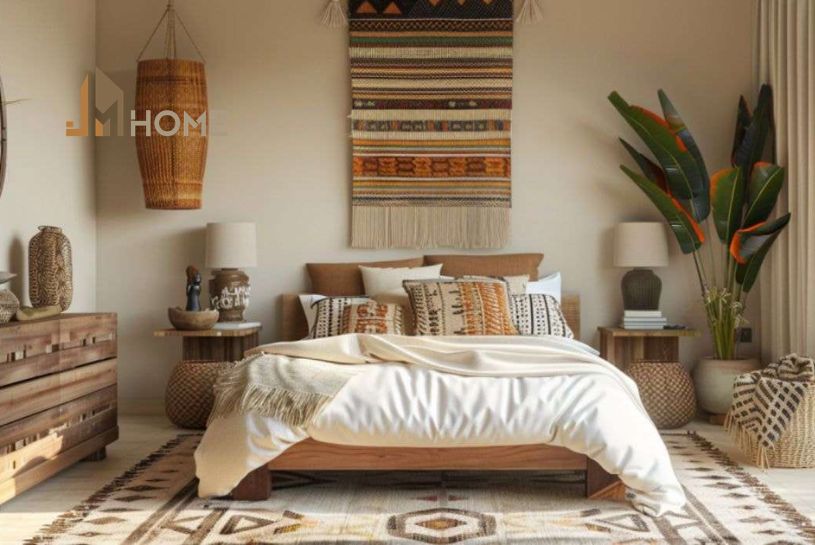 phong cách nội thất bohemian