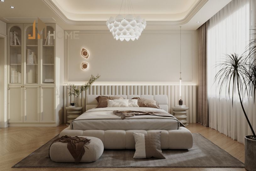 nội thất phòng ngủ tân cổ điển