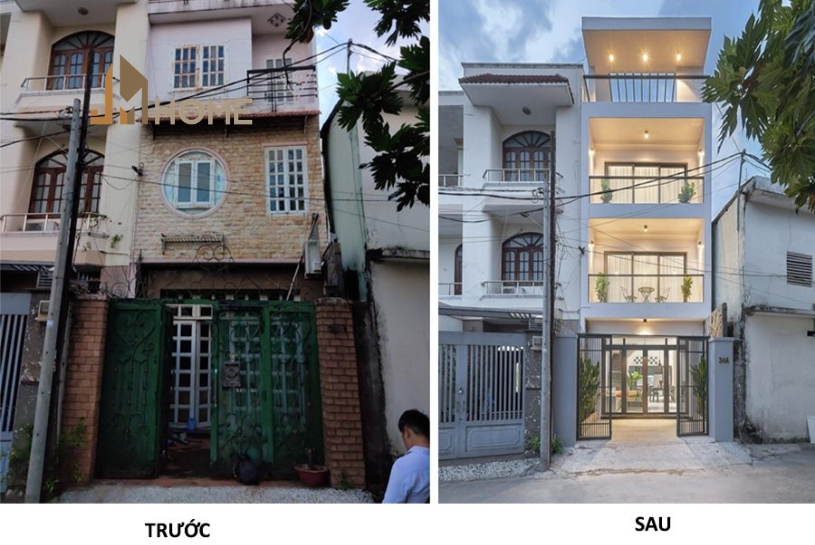 cải tạo nhà phố