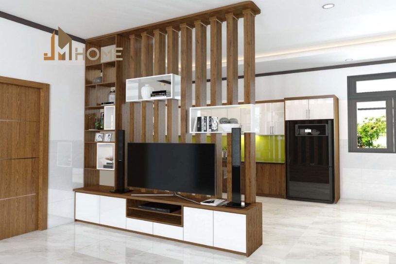 thiết kế nội thất phòng khách 20m2