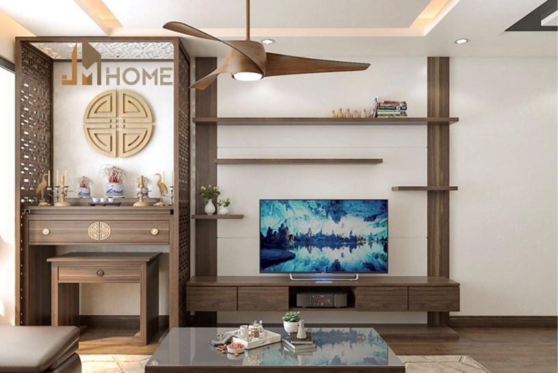 thiết kế nội thất phòng khách 20m2