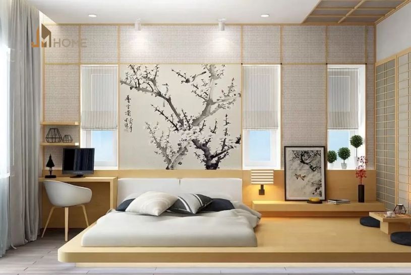 thiết kế nội thất cho phòng ngủ 9m2