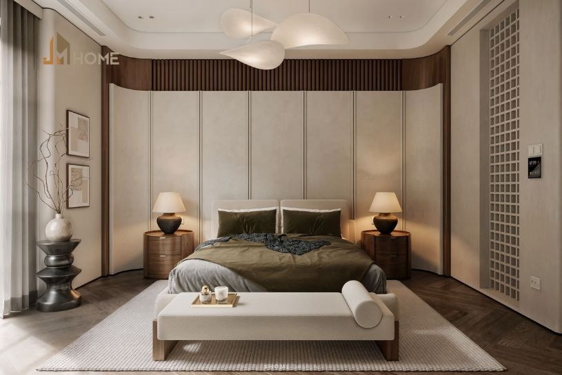 thiết kế nội thất cho phòng ngủ 9m2