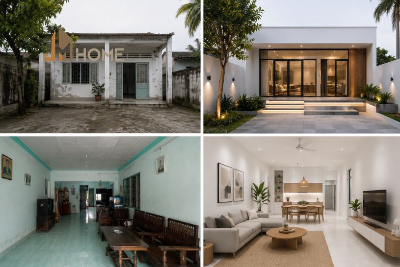 Cải tạo nhà cấp 4 cũ