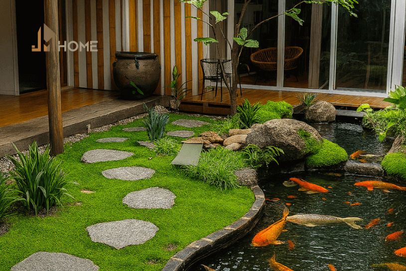 bản vẽ thiết kế hồ cá koi