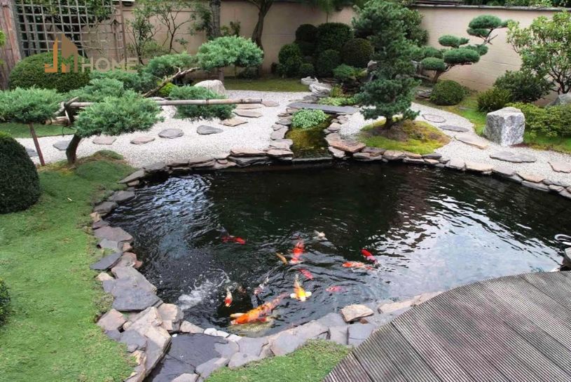 bản vẽ thiết kế hồ cá koi