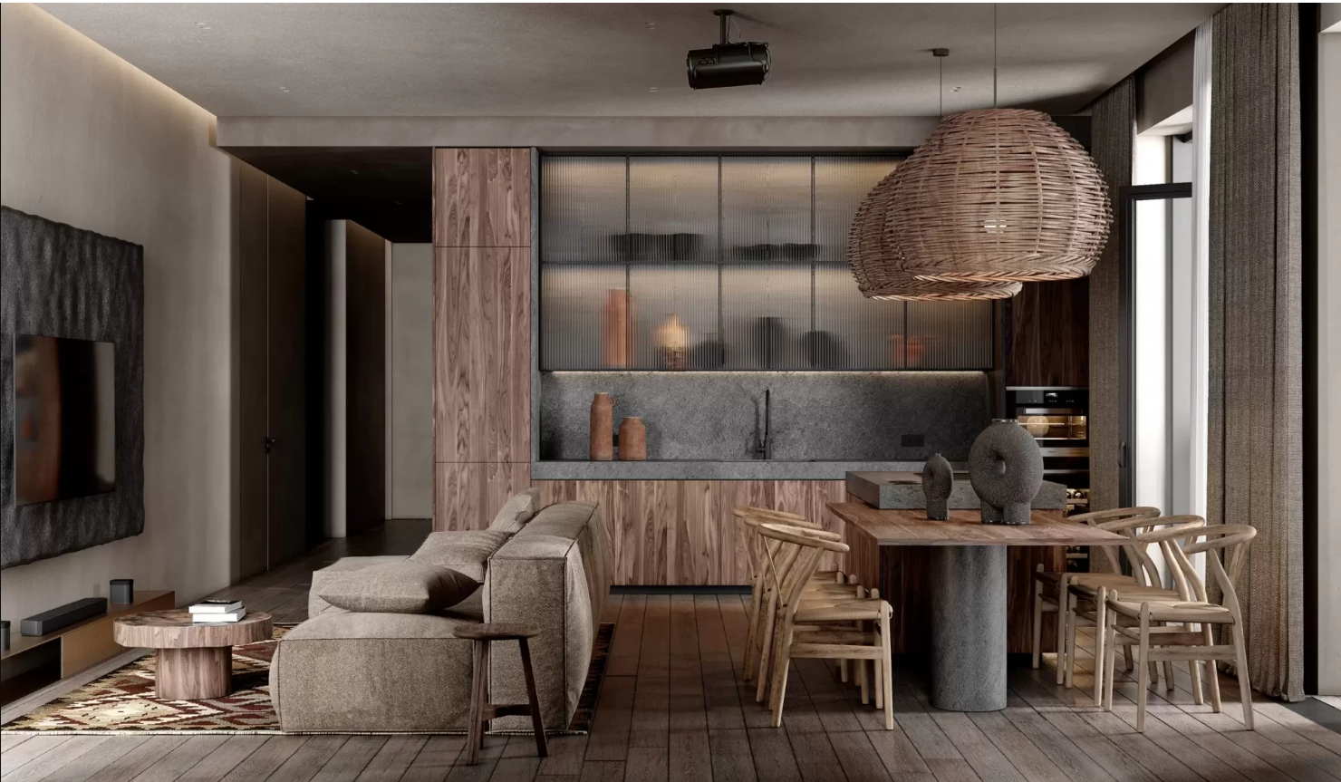 Phong cách Wabi Sabi trân trọng nét đẹp từ những vật liệu cũ kỹ