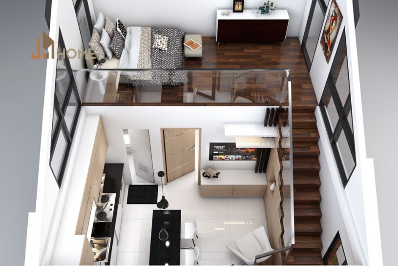 bản vẽ thiết kế nhà 1 tầng