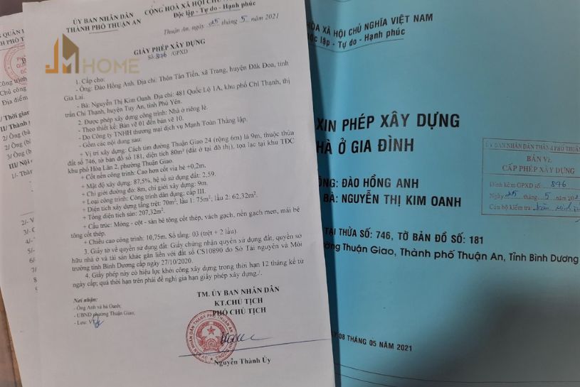 mẫu đơn xin giấy phép xây dựng nhà cấp 4