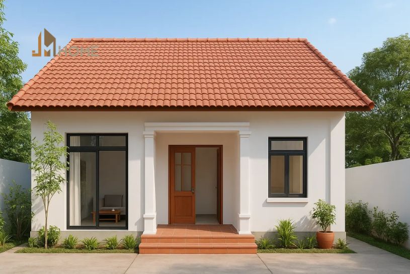 mẫu nhà vườn cấp 4