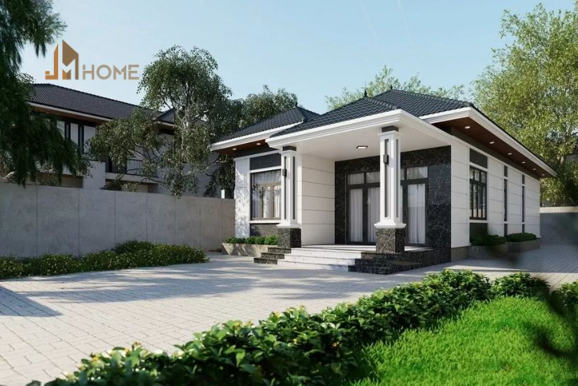 mẫu nhà vườn cấp 4