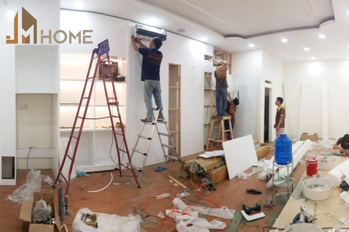 Lắp đặt nội thất giúp không gian căn nhà hiện đại và tiện nghi hơn