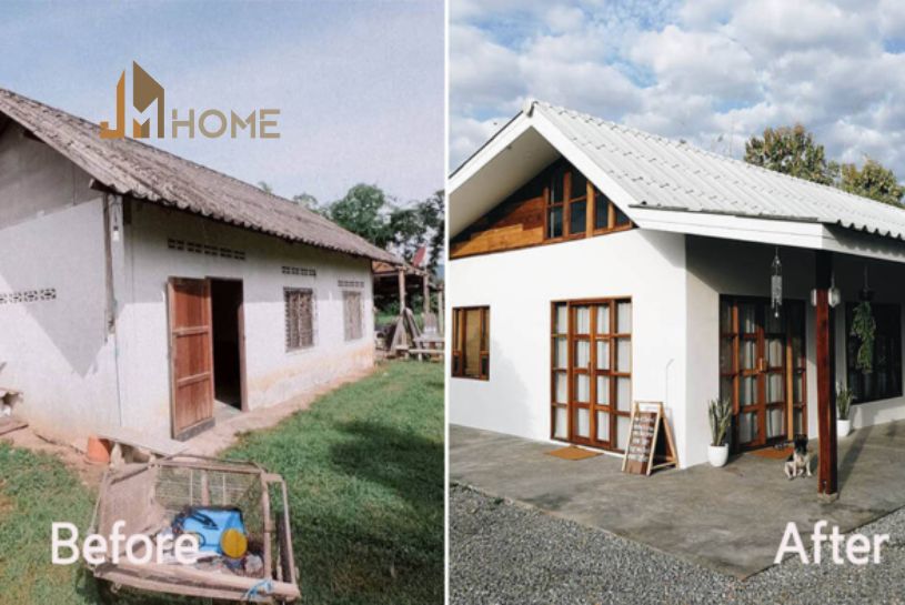cải tạo nhà cấp 4 nông thôn