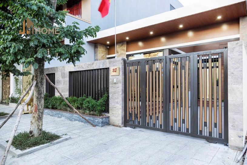 hàng rào đẹp và an toàn