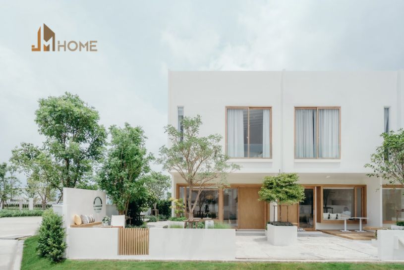 Mẫu nhà ngang 8m dài 20m