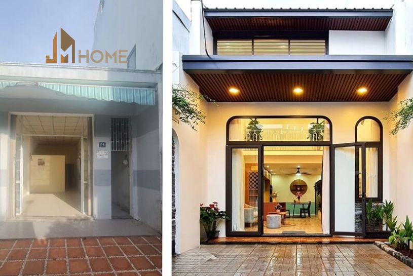 cải tạo nhà cấp 4 thành 2 tầng