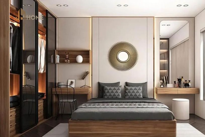 thiết kế nội thất phòng ngủ 12m2
