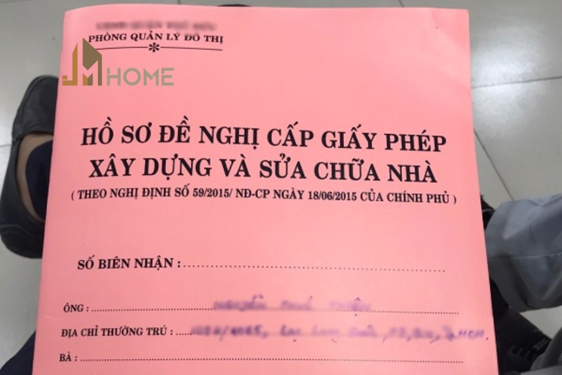 thủ tục xin giấy phép sửa chữa nhà
