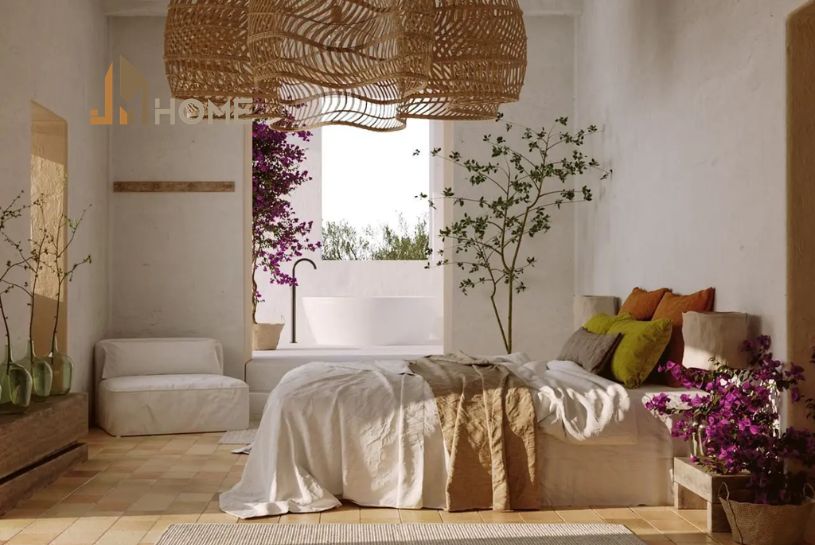 decor phòng ngủ vintage