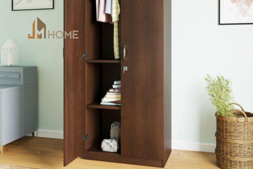 Mẫu tủ quần áo 2 buồng đẹp