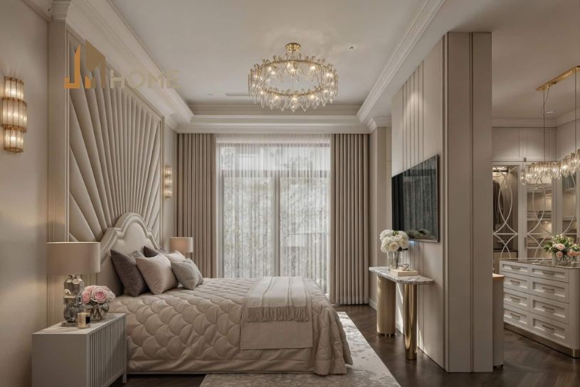 Thiết kế nội thất biệt thự tân cổ điển