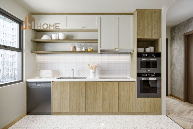 Thiết kế phòng bếp đẹp đơn giản
