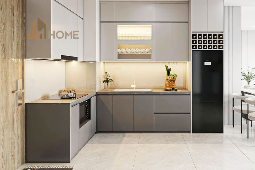 Thiết kế phòng bếp đẹp đơn giản