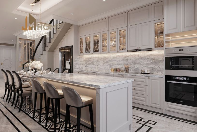 Tủ bếp hiện đại và tiện dụng