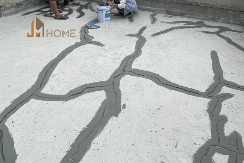 chống thấm chống nứt khi cải tạo nhà phố cũ