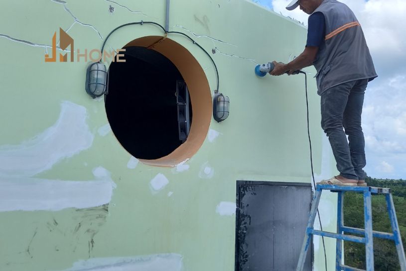 chống thấm chống nứt khi cải tạo nhà phố cũ