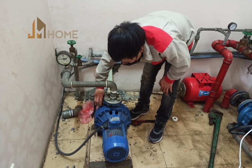 nâng cấp điện nước nhà cũ không đục phá