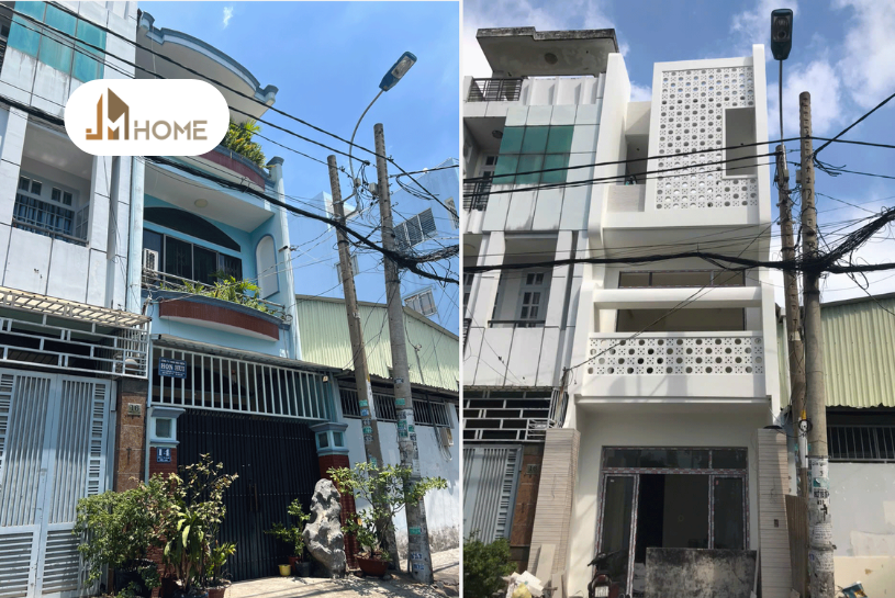 chi phí cải tạo nhà