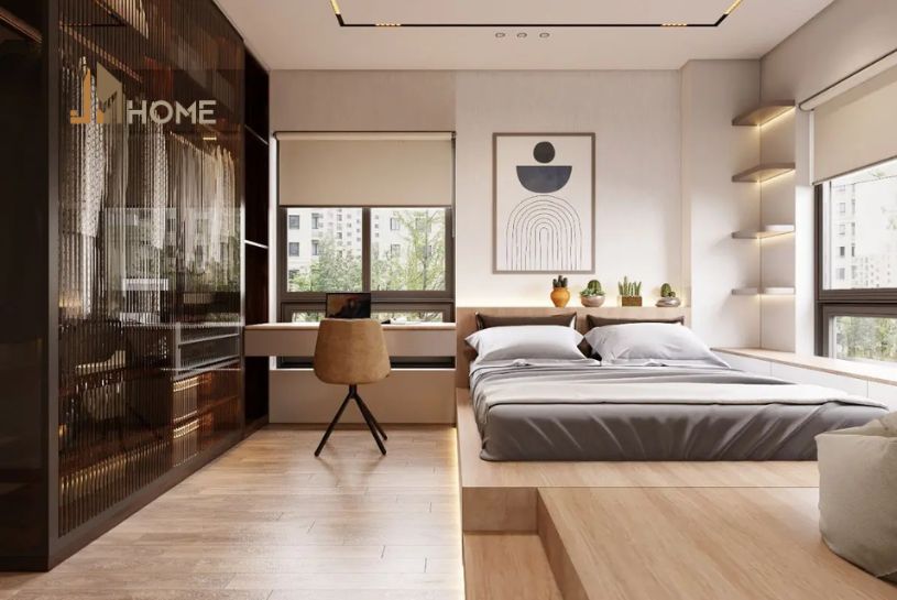 cải tạo 2 ngủ thành 3 phòng ngủ