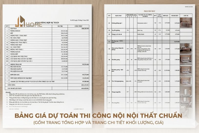 thi công nội thất