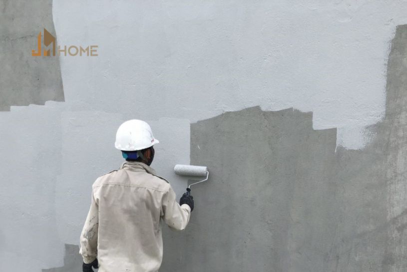 cải tạo phòng ngủ bị ẩm mốc tường
