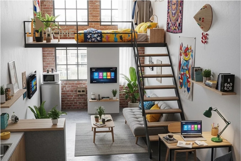 cải tạo phòng trọ 15m2