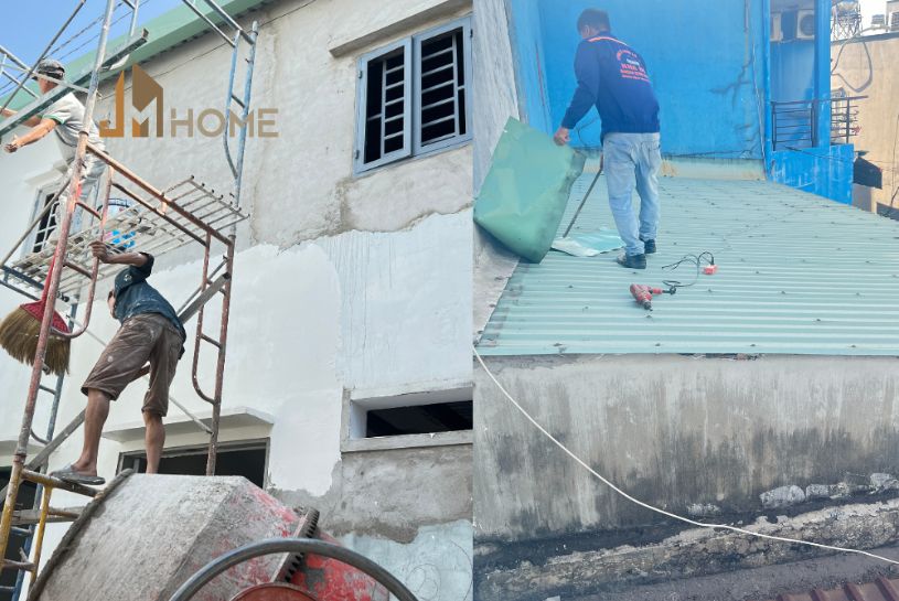 cải tạo phòng trọ 15m2