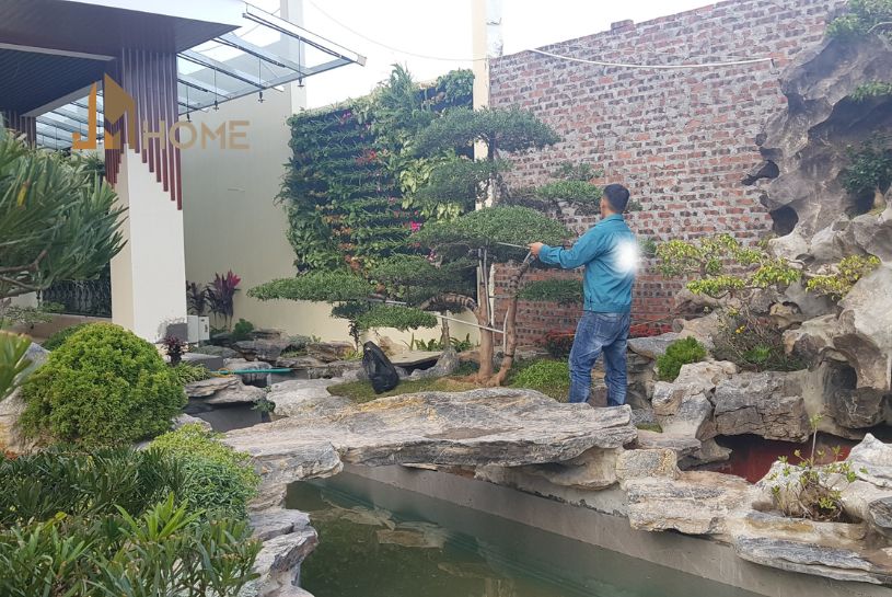 thi công ngoại cảnh