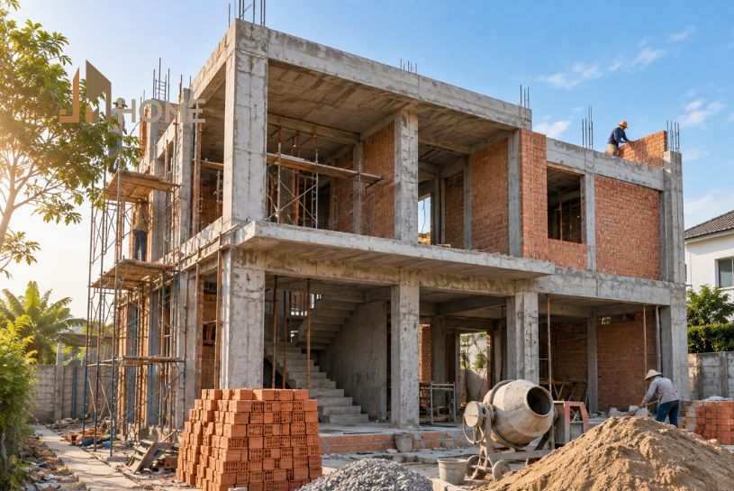 Bao nhiêu m2 mới được xây nhà