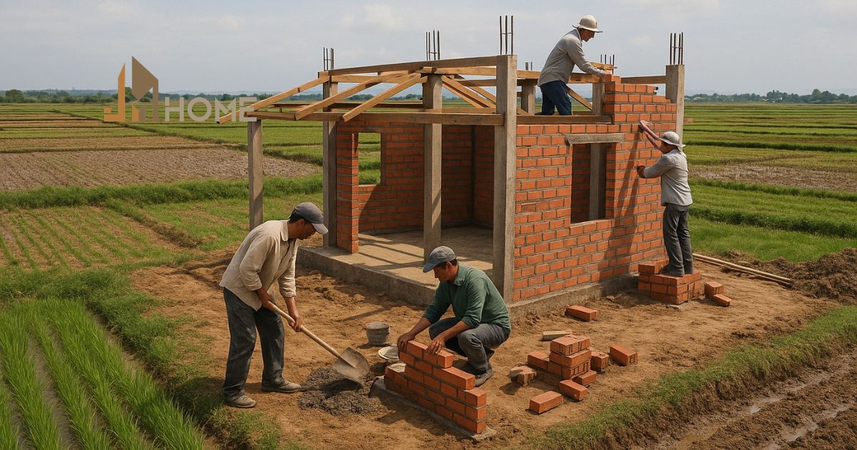 Bao nhiêu m2 mới được xây nhà