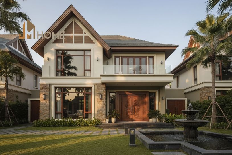 Chi phí xây nhà mái Thái 120m2 là bao nhiêu