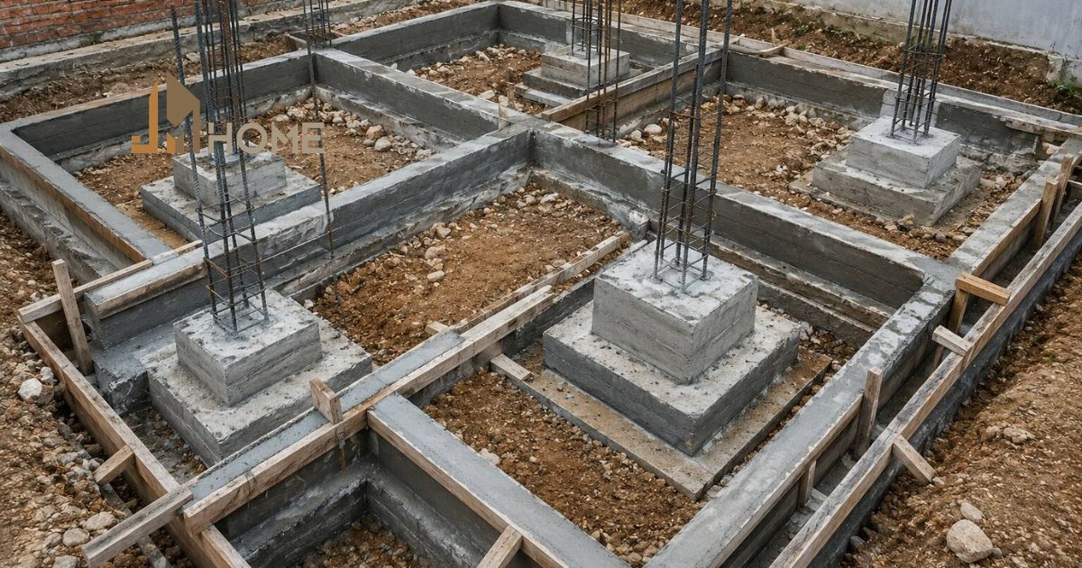 Làm móng nhà 100m2 hết bao nhiêu tiền