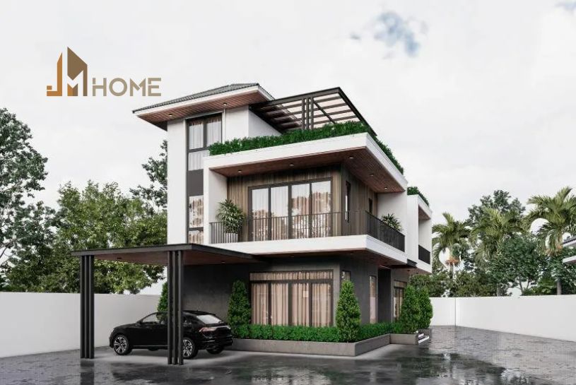 Xây nhà bao nhiêu mét vuông là đẹp